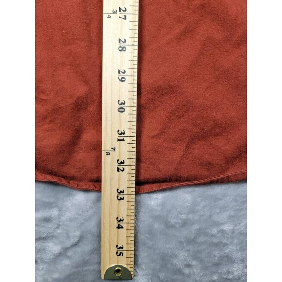 Vintage Ralph Lauren Chaps Field Factory Maroon Long Sleeve Button Shirt‎ Large - Picture 3 of 6